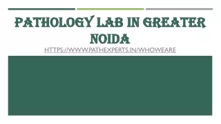 pathology lab in greater noida