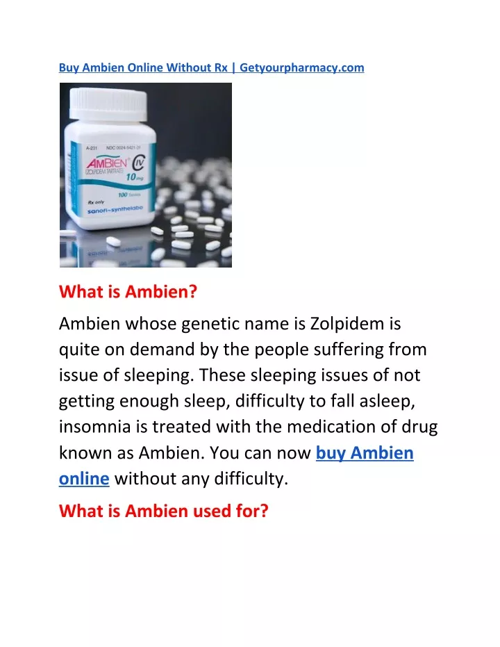 buy ambien online without rx getyourpharmacy com