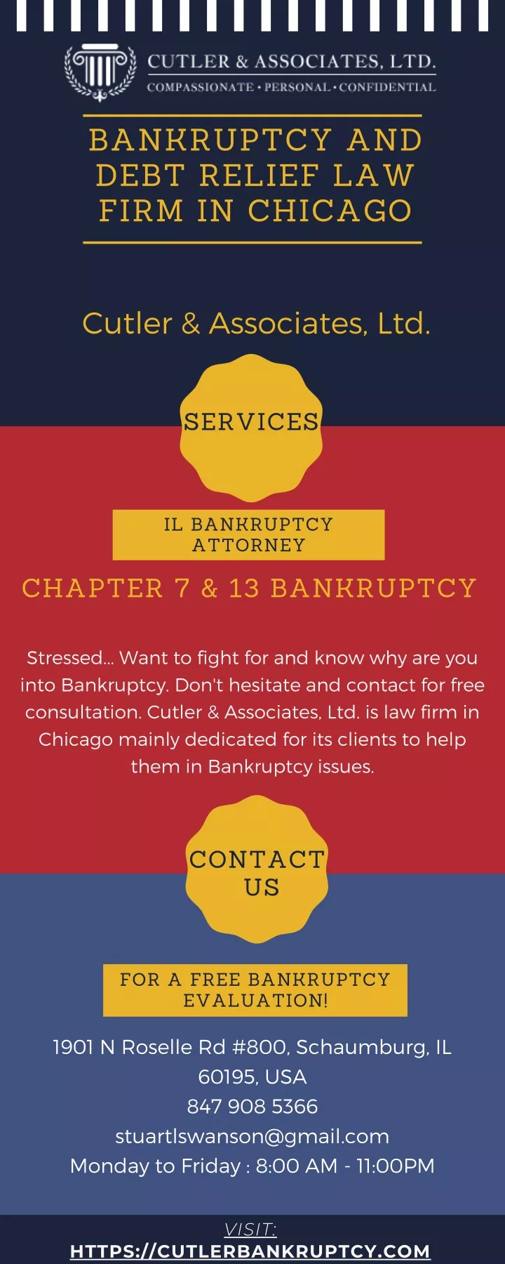 bankruptcy and debt relief law firm in chicago