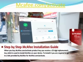 How to download, install , reinstall  mcafee anitivirus software  ?
