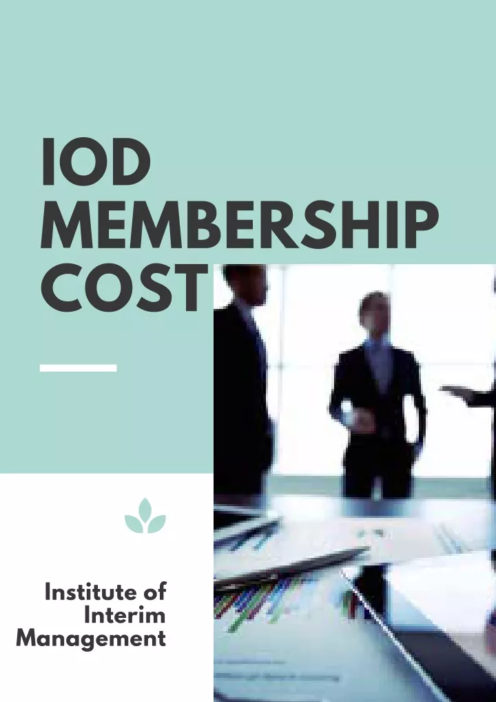 iod membership cost