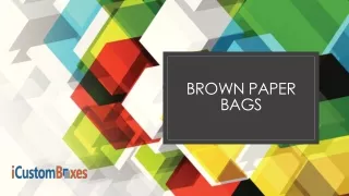 brown paper bags