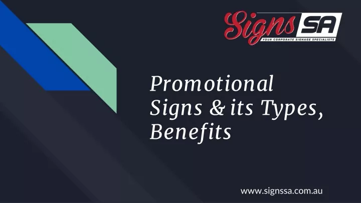 promotional signs its types benefits