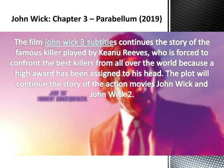 john wick chapter 3 parabellum 2019