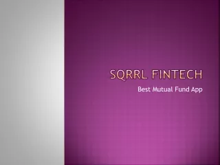 Sqrrl- Personal Loan App