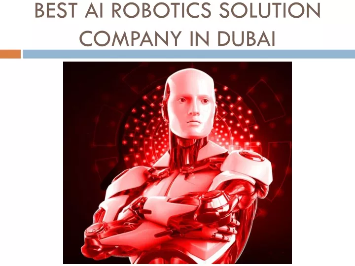 best ai robotics solution company in dubai