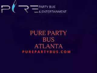 Atlanta Party Bus