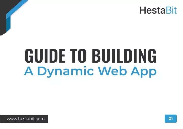 guide to building a dynamic web app