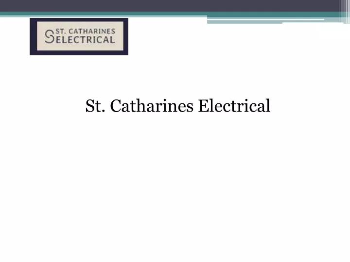 st catharines electrical