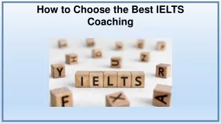 Best Ielts Coaching