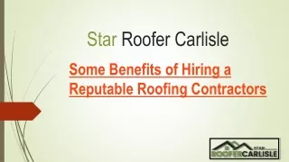 Roofing Services With Star Roofing