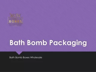 bath bomb packaging