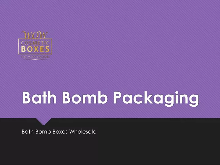 bath bomb packaging