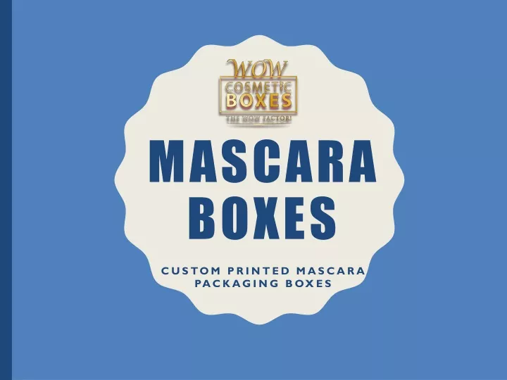 mascara boxes