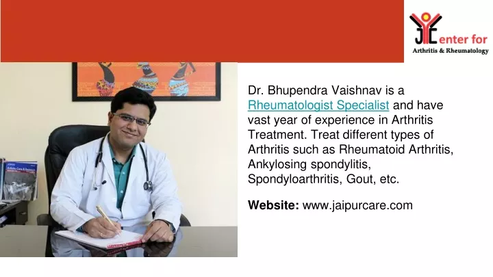 dr bhupendra vaishnav is a rheumatologist