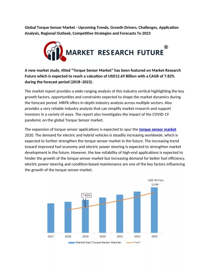 global torque sensor market upcoming trends
