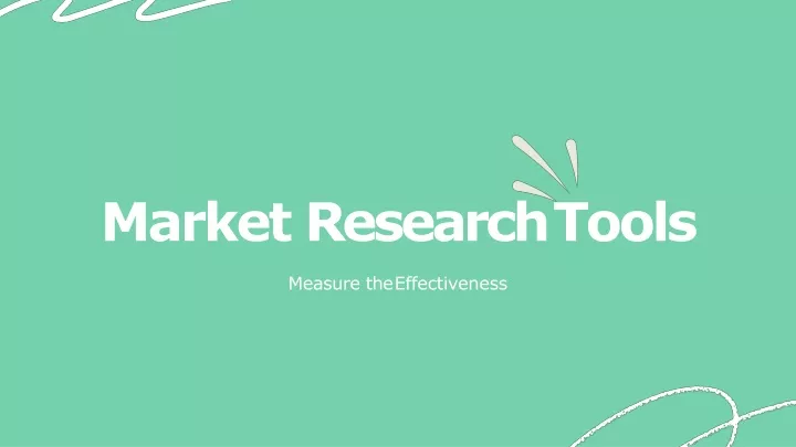 market research tools
