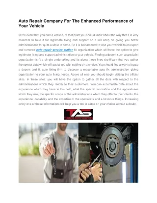Best Auto mechanic near me | Turnerautoservice.com