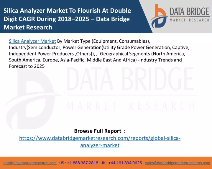 silica analyzer market to flourish at double