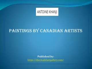Paintings by Canadian artists
