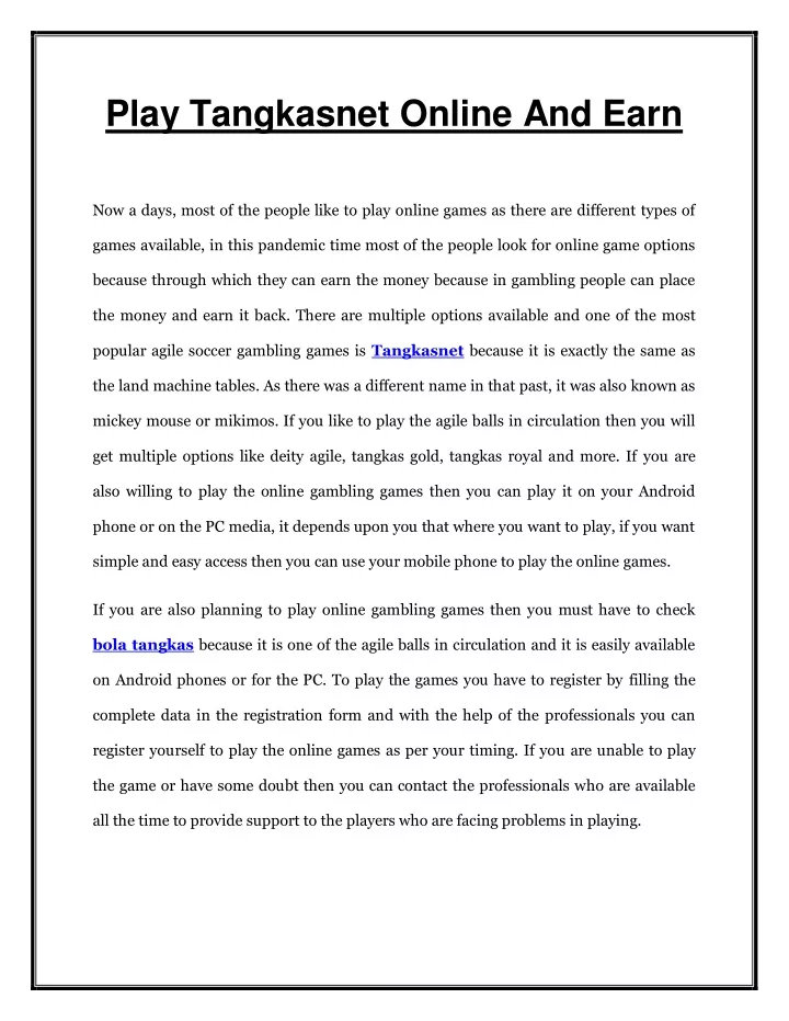 play tangkasnet online and earn