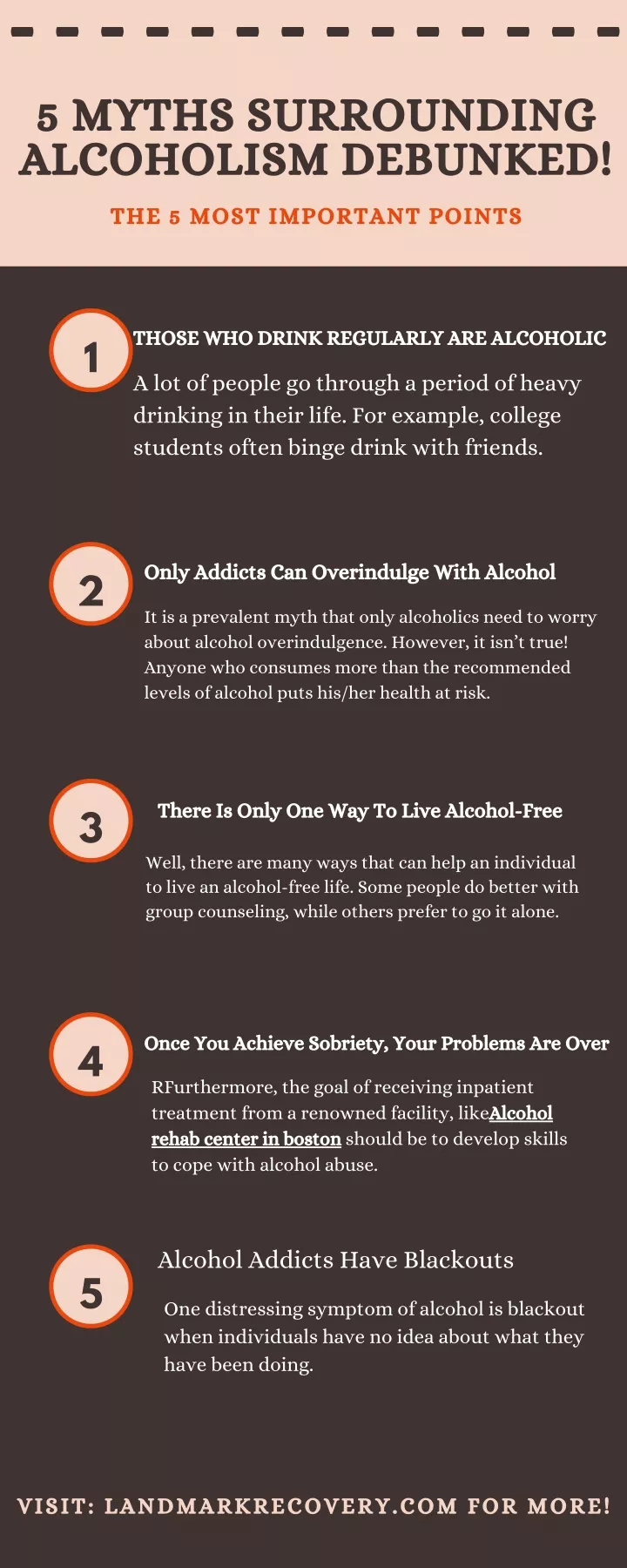 5 myths surrounding alcoholism debunked