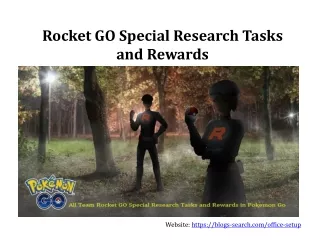 All Team Rocket GO Special Research Tasks and Rewards in Pokemon Go