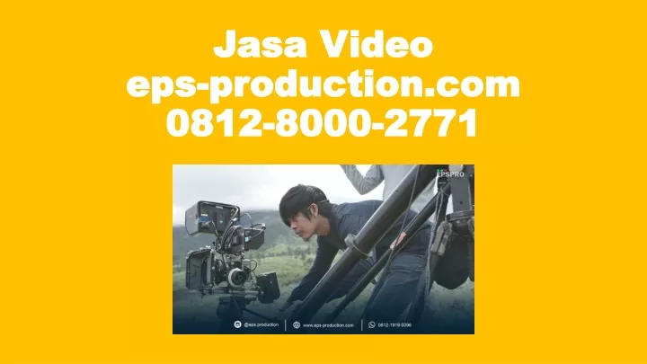 jasa video eps production com 0812 8000 2771