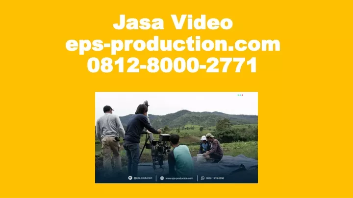 jasa video eps production com 0812 8000 2771