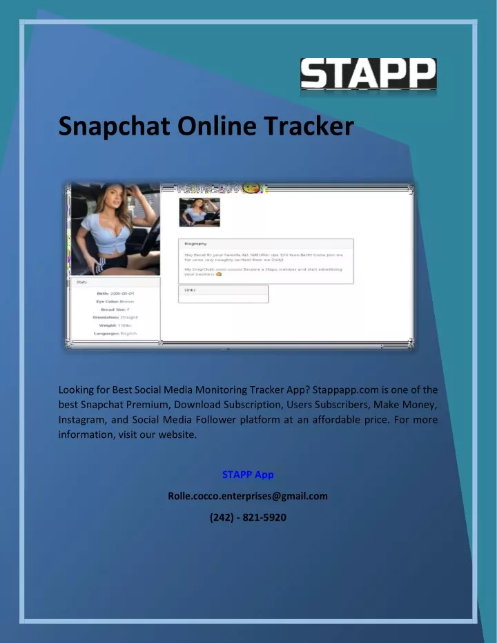 snapchat online tracker