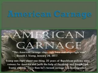 american carnage