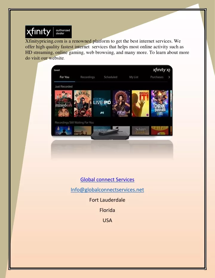 xfinitypricing com is a renowned platform