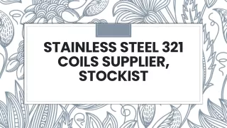 Stainless Steel 321 Sheets / Plates Supplier, Stockist
