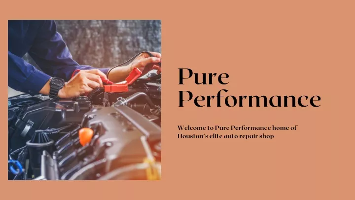 pure performance