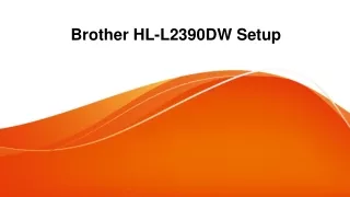 Install Brother Printer HL-L2390DW | Printer Free Driver & Manual