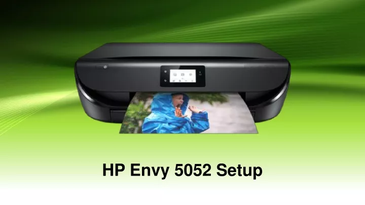 hp envy 5052 setup