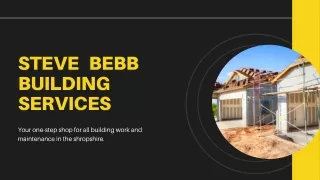 steve bebb building services