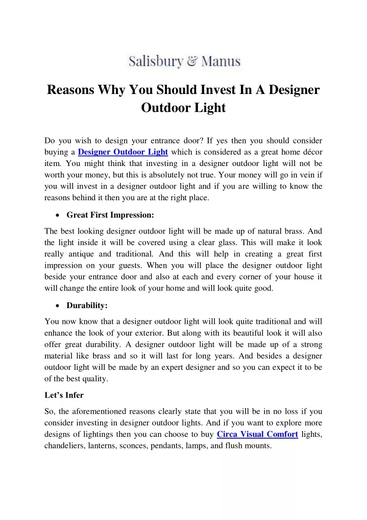 reasons why you should invest in a designer