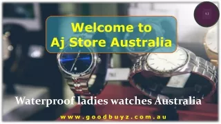 Waterproof ladies watches Australia