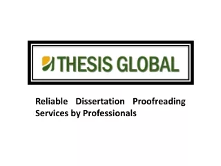 THESIS GLOBAL