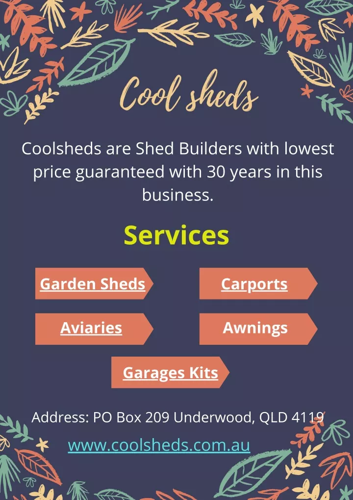 cool sheds