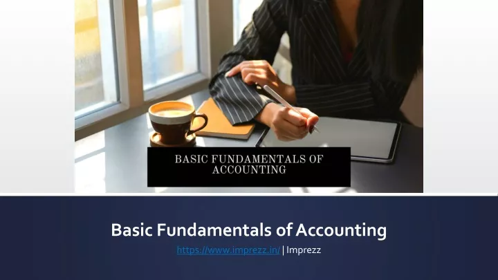 basic fundamentals of accounting