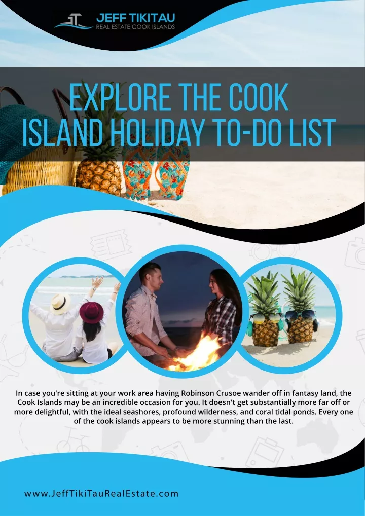 explore the cook island holiday to do list