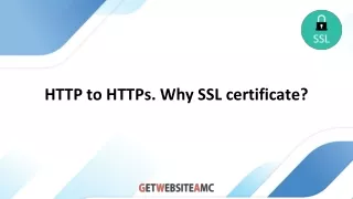 HTTP to HTTPs made easy. Why SSL certificate & how to Install SSL certificate?