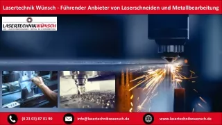 Lasertechnik Wünsch - Führender Anbieter von Laserschneiden und Metallbearbeitung