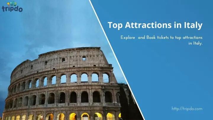 top attractions in italy