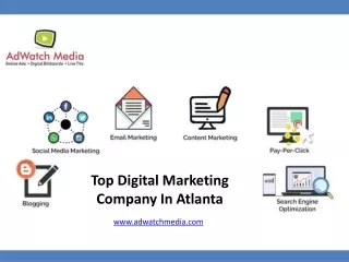 Top Digital Marketing Company In Atlanta - AdWatch Media