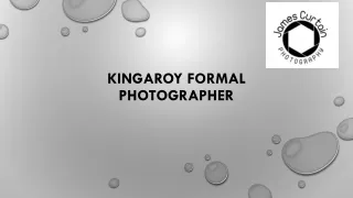KINGAROY FORMAL PHOTOGRAPHER