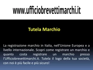 tutela marchio
