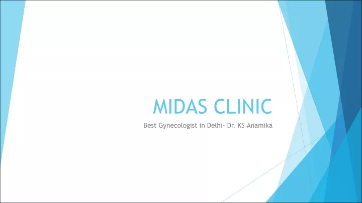 midas clinic best gynecologist in delhi